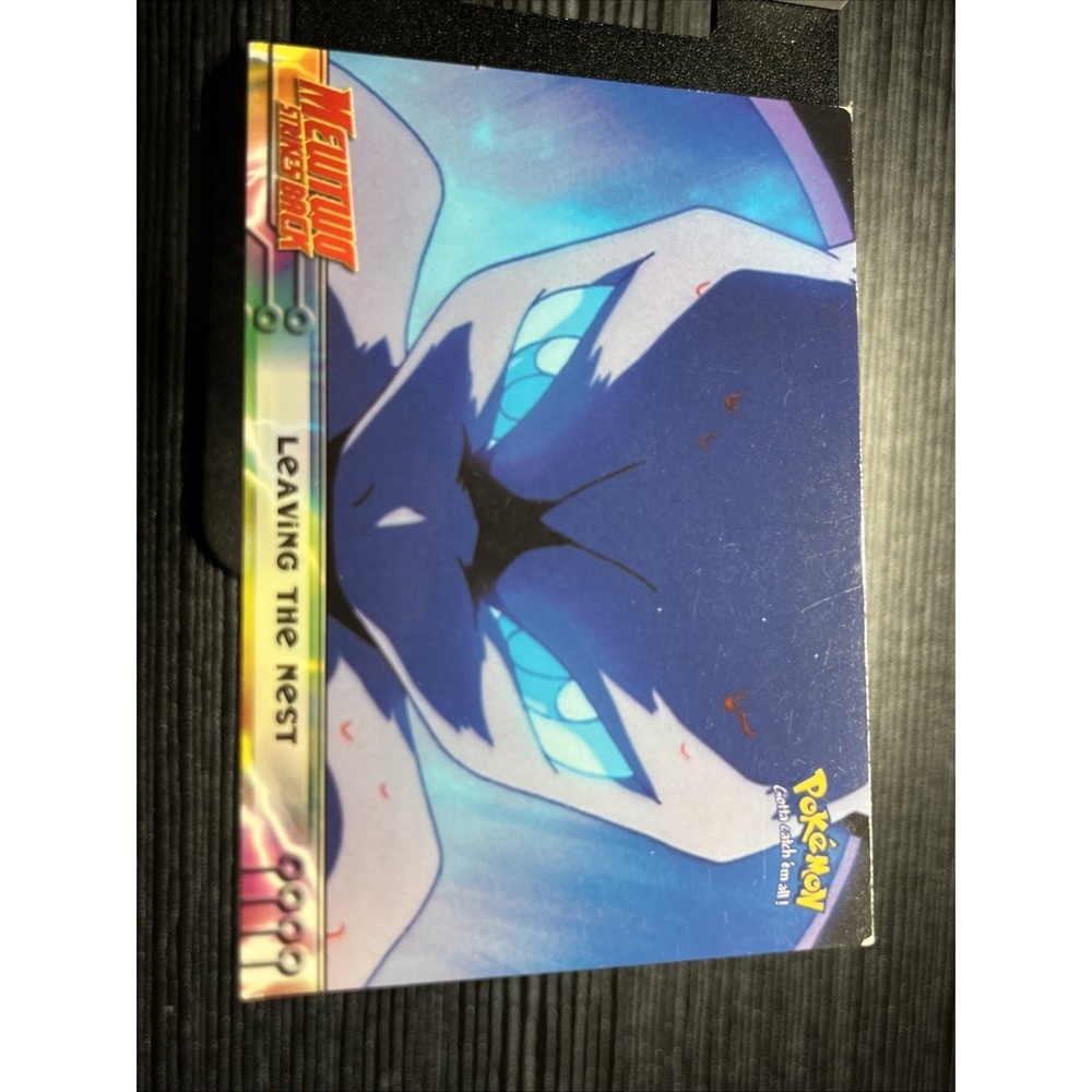 LEAVING THE NEST Mewtwo Strikes Back Vintage 1998 Pokemon Card‎ Topps 1st Ed #1